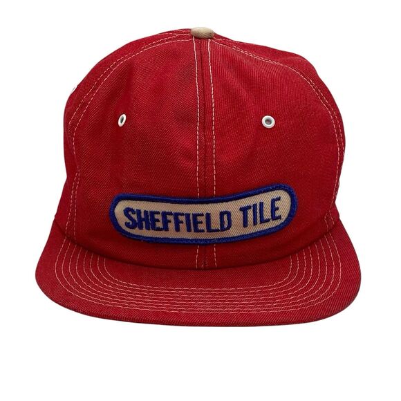 Vintage K-Brand Sheffield Title Snapback Trucker Hat USA Made (H28) - Picture 8 of 9